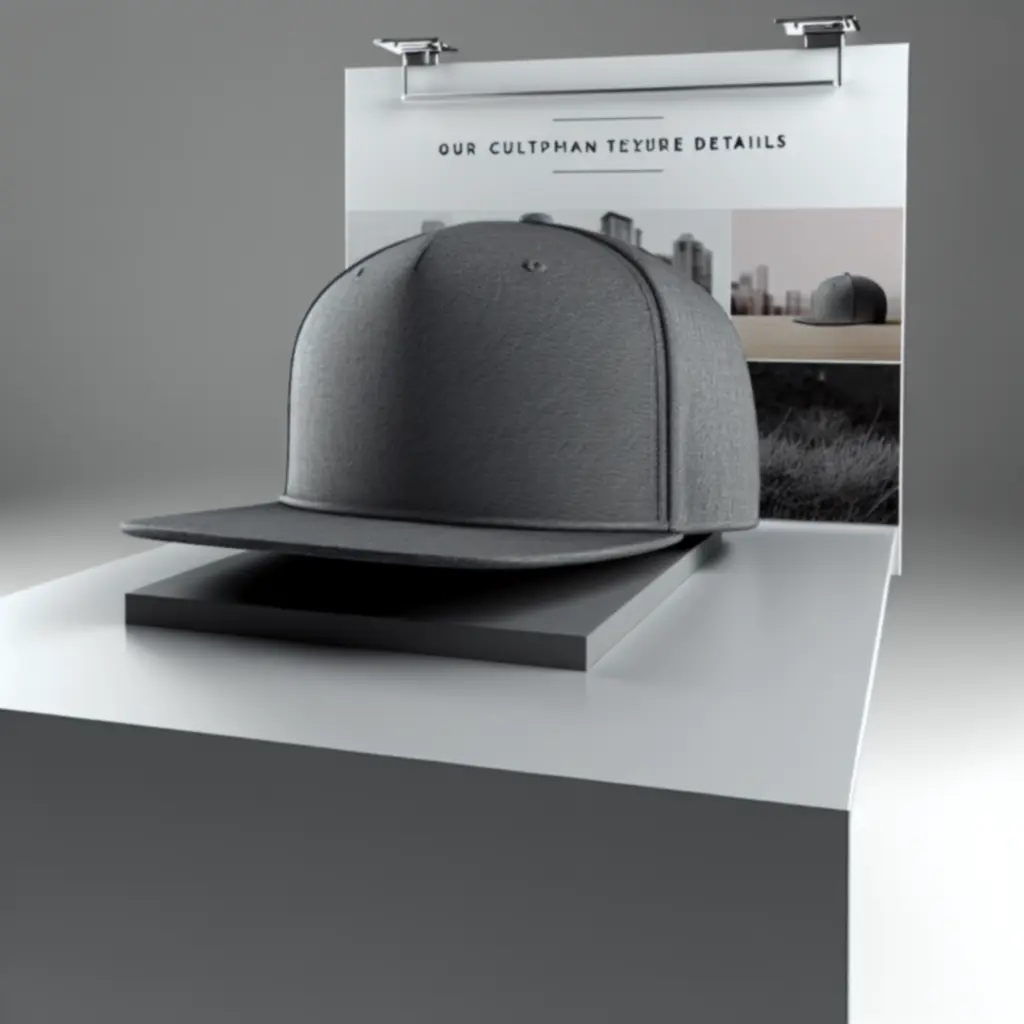 Szara czapka snapback Urban Grey